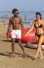 REBECCA GORMLEY in Bikini at a Beach in Marbella 08/02/2020