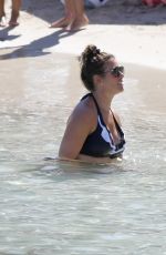 REBEKAH VARDY in Bikini at a Beach in Spain 08/06/2020