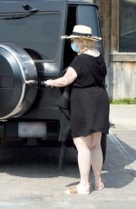 REBEL WILSON at a Gas Station in Malibu 08/24/2020