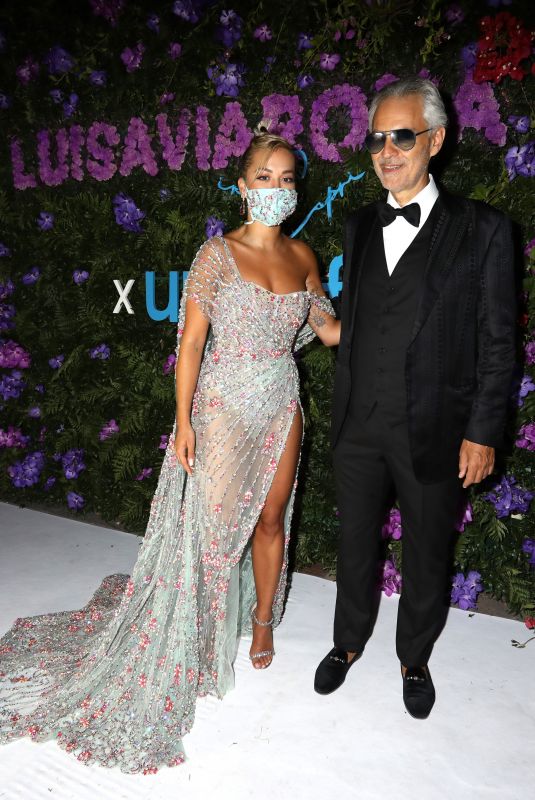 RITA ORA at Luisaviaroma for Unicef in Capri 08/29/2020