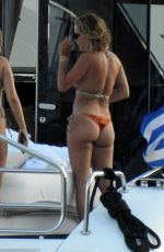 RITA ORA in Bikini at a Boat in Greece 08/17/2020