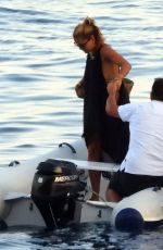 RITA ORA in Bikini at a Boat in Greece 08/17/2020