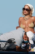 RITA ORA in Bikini on Vacation in Spain 08/06/2020