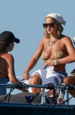 RITA ORA in Bikini on Vacation in Spain 08/06/2020