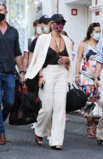 RITA ORA Out and About in Capri 08/29/2020
