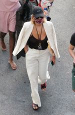 RITA ORA Out and About in Capri 08/29/2020
