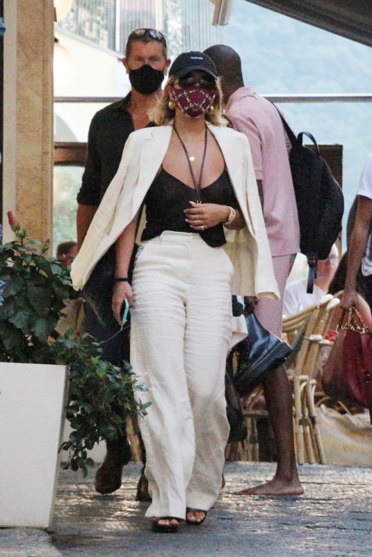 RITA ORA Out and About in Capri 08/29/2020