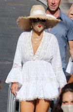 RITA ORA Out and About in Capri 08/30/2020