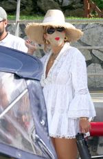 RITA ORA Out and About in Capri 08/30/2020