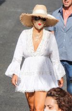 RITA ORA Out and About in Capri 08/30/2020