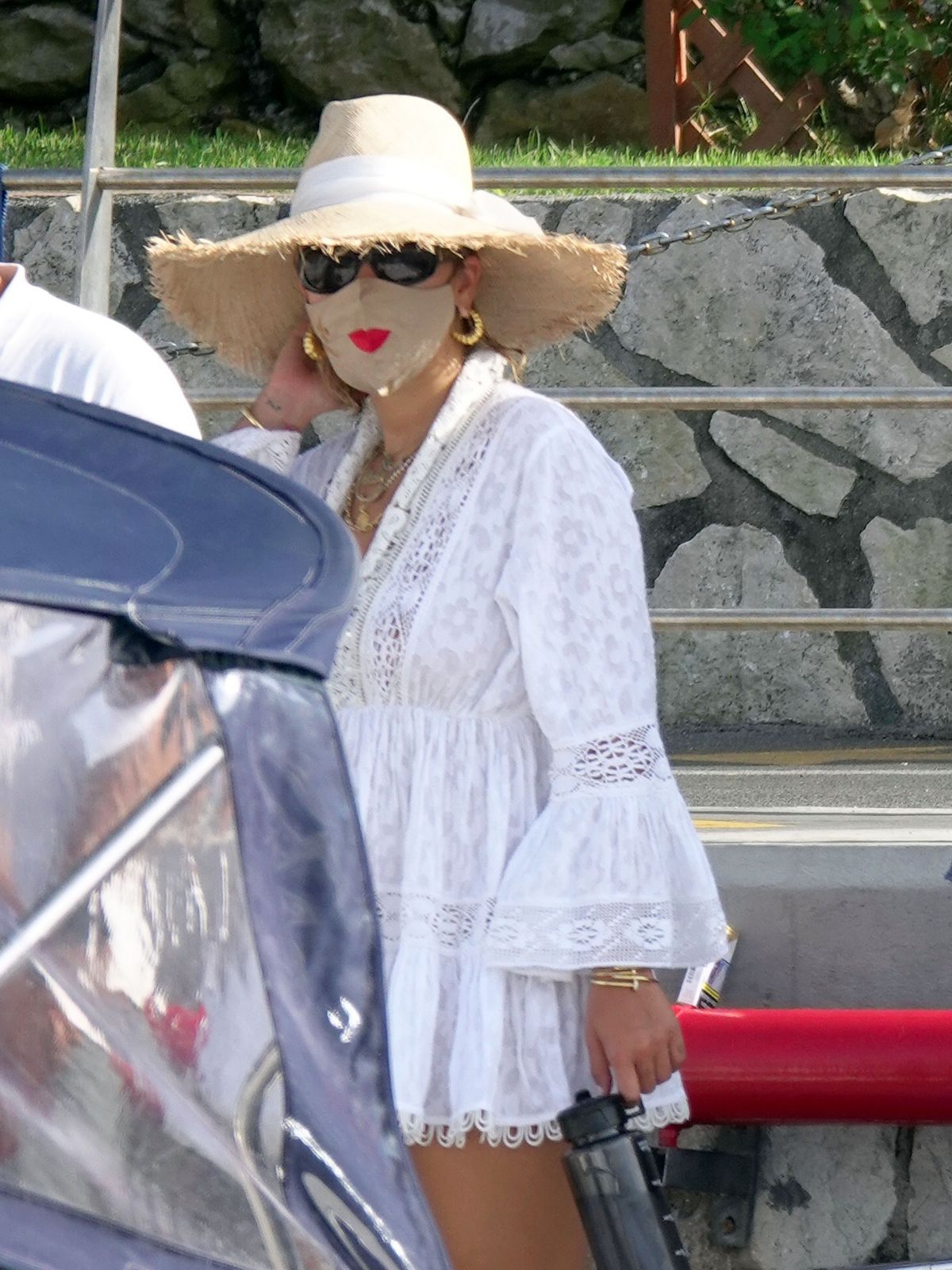 RITA ORA Out and About in Capri 08/30/2020 – HawtCelebs