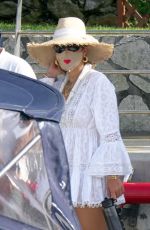 RITA ORA Out and About in Capri 08/30/2020