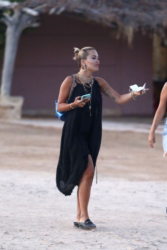 RITA ORA Out and About in Ibiza 08/10/2020