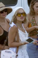RITA ORA Out for Dinner with Friends in Sapin 08/05/2020