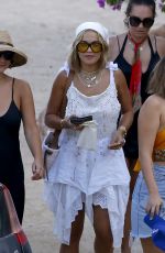 RITA ORA Out for Dinner with Friends in Sapin 08/05/2020