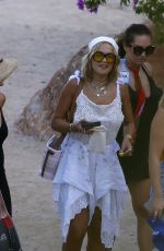 RITA ORA Out for Dinner with Friends in Sapin 08/05/2020