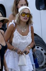 RITA ORA Out for Dinner with Friends in Sapin 08/05/2020