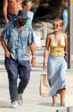 RITA ORA Out for Lunch in Ibiza 08/02/2020