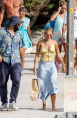 RITA ORA Out for Lunch in Ibiza 08/02/2020