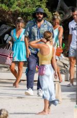 RITA ORA Out for Lunch in Ibiza 08/02/2020