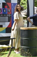 ROCHELLE HUMES at ITV Studios in London 08/07/2020