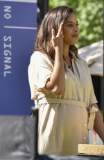 ROCHELLE HUMES at ITV Studios in London 08/07/2020