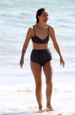 ROSE BYRNE in Bikini on the Beach in Byron Bay 08/13/2020