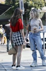SABRINA CARPENTER Out for Lunch at Sweet Butter in Studio City 08/16/2020