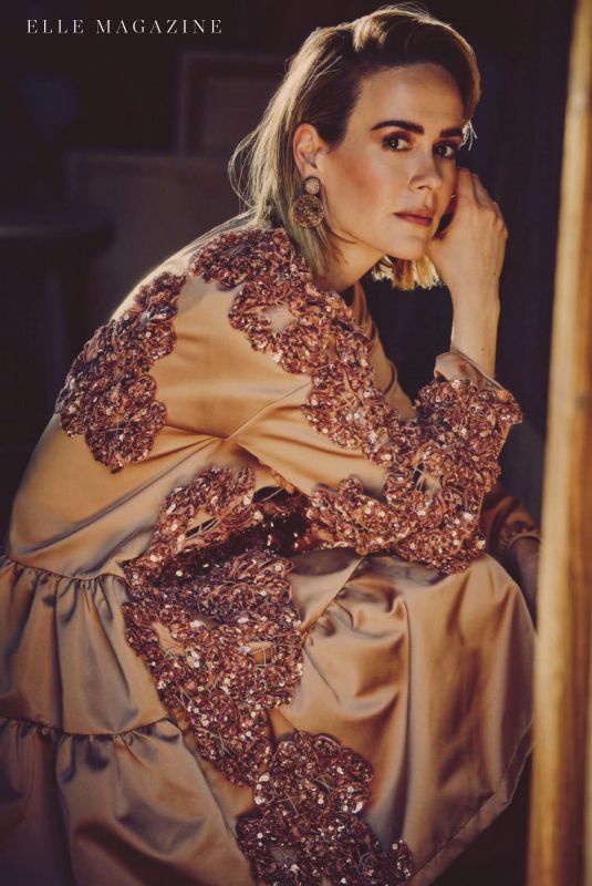 SARAH PAULSON in Elle Magazine, Spain September 2020