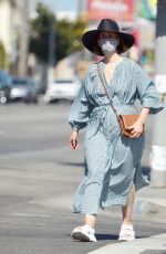 SARAH PAULSON Out Shopping in Los Angeles 07/30/2020