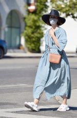 SARAH PAULSON Out Shopping in Los Angeles 07/30/2020
