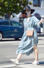 SARAH PAULSON Out Shopping in Los Angeles 07/30/2020