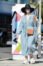 SARAH PAULSON Out Shopping in Los Angeles 07/30/2020