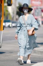 SARAH PAULSON Out Shopping in Los Angeles 07/30/2020