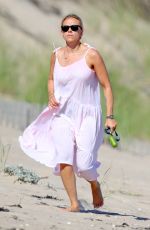 SCARLETT JOHANSSON Out on the Beach in The Hamptons 08/20/2020