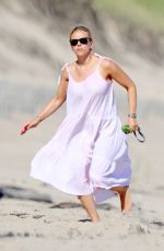 SCARLETT JOHANSSON Out on the Beach in The Hamptons 08/20/2020