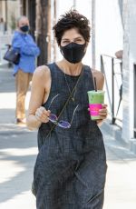 SELMA BLAIR Wearing a Mask Out in Los Angeles 08/27/2020