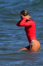 SISTINE ROSE STALLONE in Swimsuit at a Beach in Malibu 08/09/2020