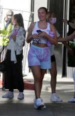 SOFIA RICHIE and ANASTASIA KARANIKOLAOU Arrives in Los Angeles 08/26/2020