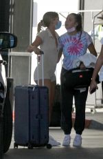 SOFIA RICHIE and ANASTASIA KARANIKOLAOU Arrives in Los Angeles 08/26/2020