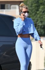 SOFIA RICHIE Heading to Yoga Class at Sunset Plaza 08/18/2020