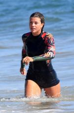 SOFIA RICHIE in Swimsuit at a Beach with Friends in Malibu 08/29/2020