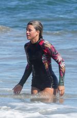 SOFIA RICHIE in Swimsuit at a Beach with Friends in Malibu 08/29/2020