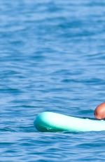 SOFIA RICHIE in Wetsuit Paddleboarding in Malibu 08/16/2020