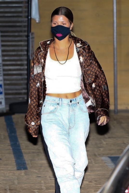 SOFIA RICHIE LEaves Nobu in Malibu 08/12/2020