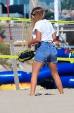 SOFIA RICHIE Out on the Beach in Malibu 08/07/2020