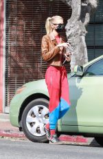 STELLA MAXWELL Out and About in Los Feliz 08/23/2020