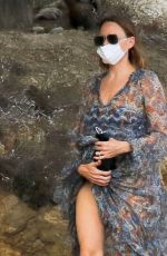 STELLA MCCARTNEY Out on the Beach in Spain 08/21/2020
