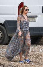 STELLA MCCARTNEY Out on the Beach in Spain 08/21/2020