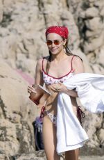SUKI WATERHOUSE in Bikini at a Beach in Saint Jean Cap Ferat 07/31/2020